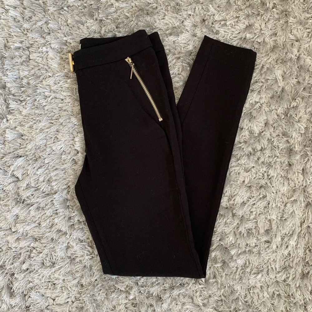 H&M Slim Fit Black Work Pants